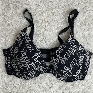 XOXO Love Black Bra Size 36D Casual Women's